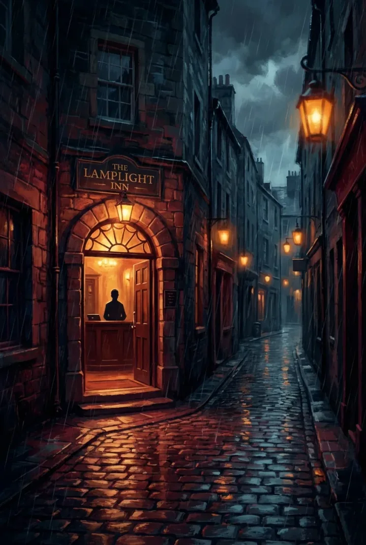 雨夜旅馆作品封面